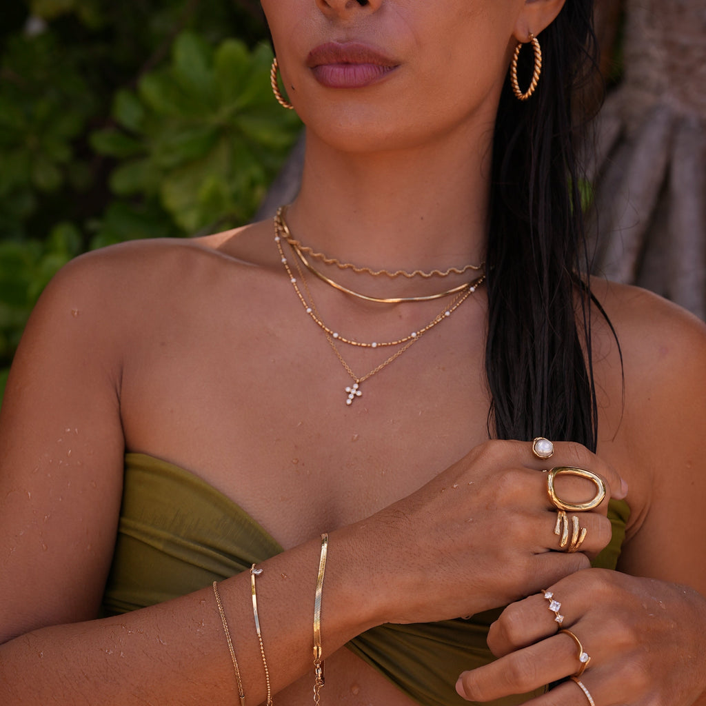 Kateřina – Elegantan zlatni lančić