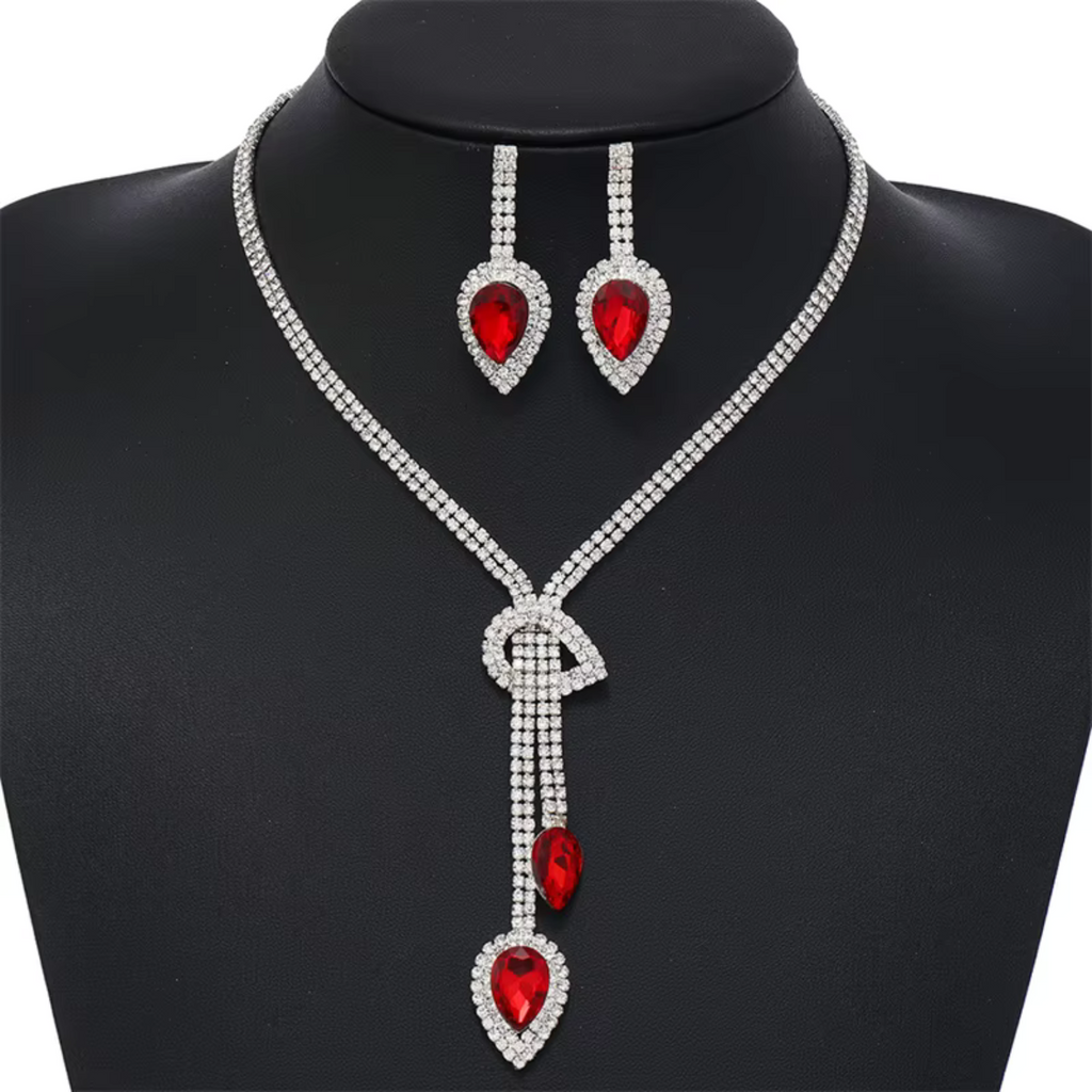 Kateřina – Ogrlica od rubina s nježnim elementima