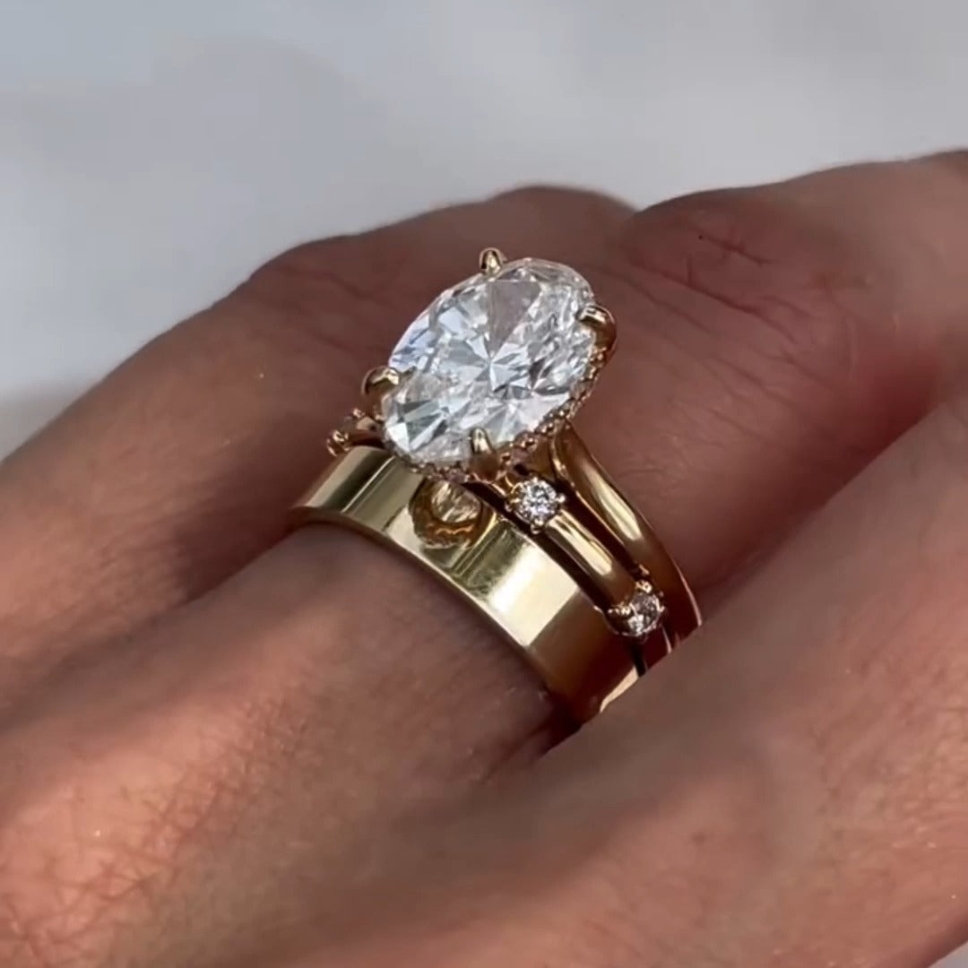 Johana – prsten solitaire s okruglim dijamantom