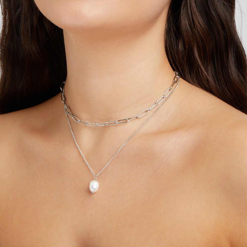 Viktorie-Marie – zlatna ogrlica dvostrukog dizajna