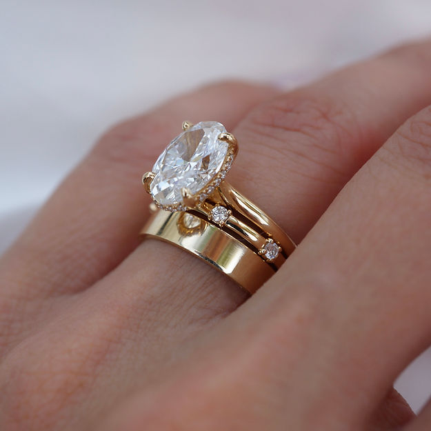 Johana – prsten solitaire s okruglim dijamantom