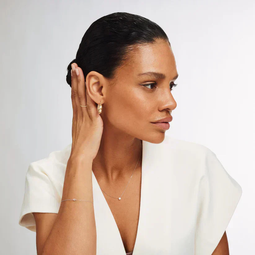 Postavka kamena Cléa moissanite